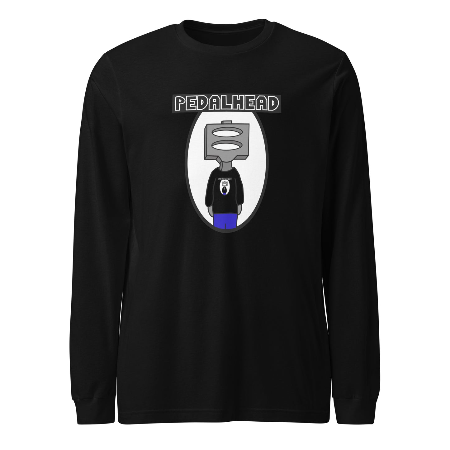 "Pedalhead" unisex long sleeve tee