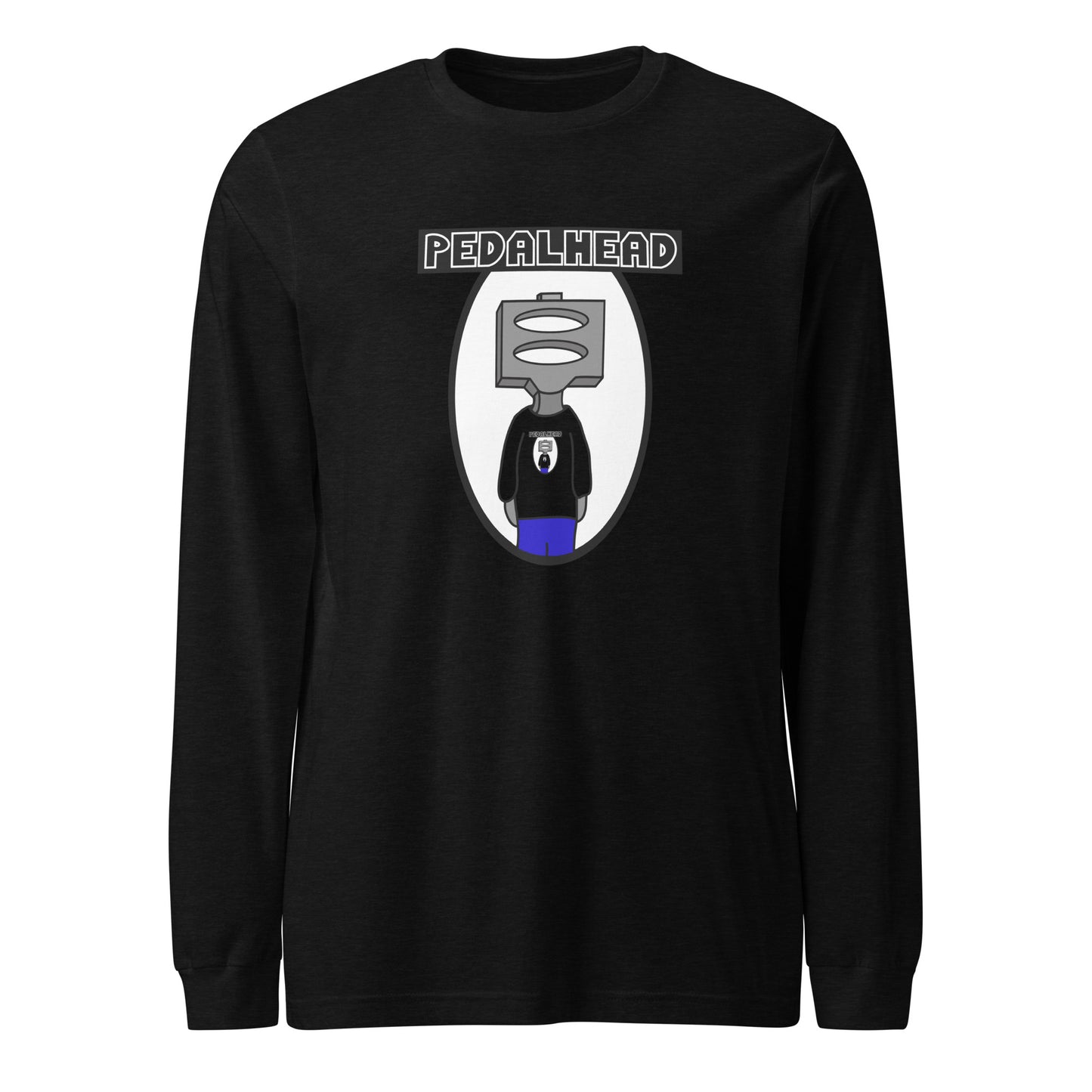 "Pedalhead" unisex long sleeve tee