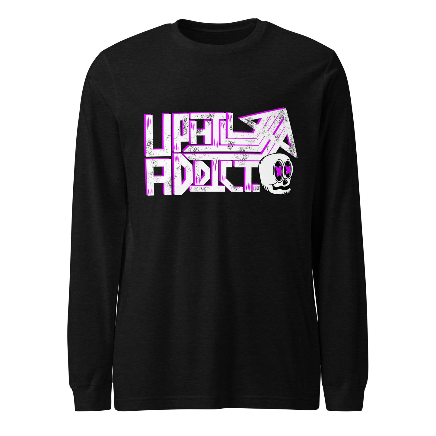 "Uphill Addict" unisex long sleeve tee