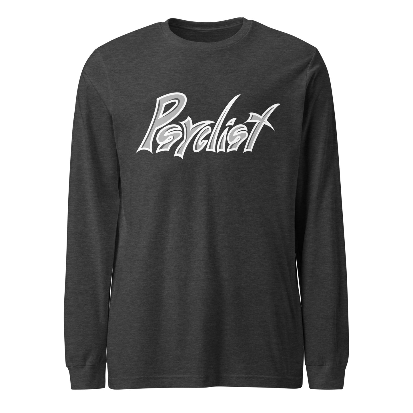 "Psyclist" unisex long sleeve tee