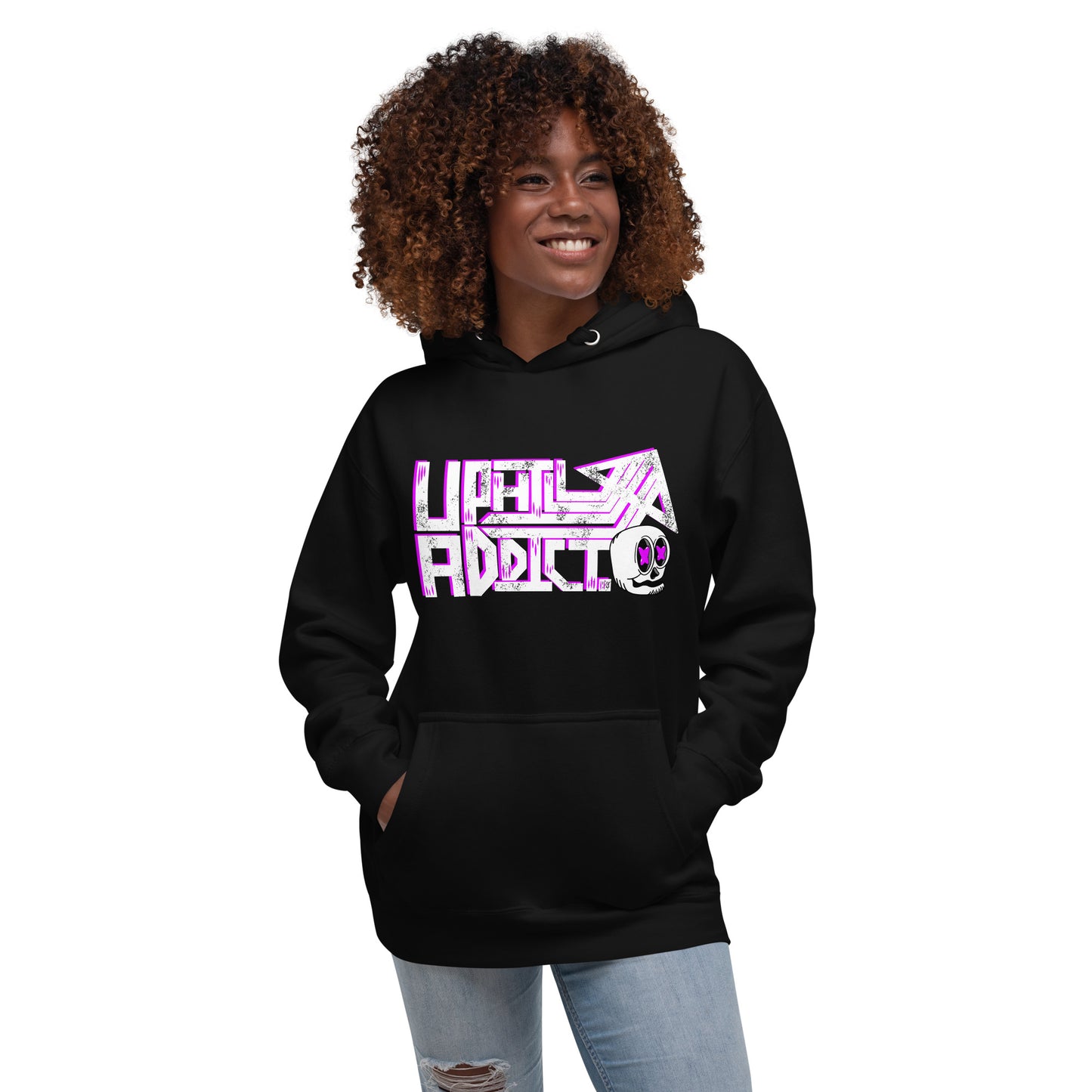 "Uphill Addict" unisex hoodie