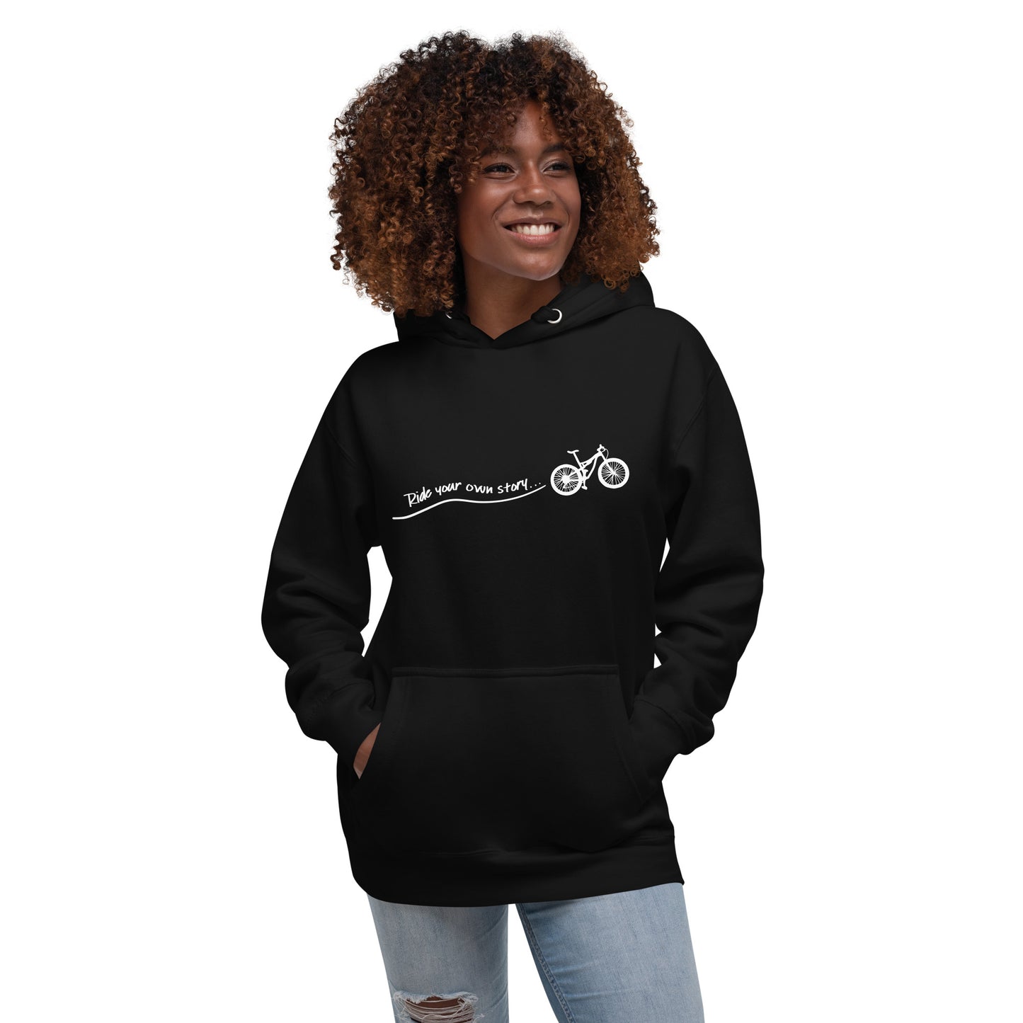 "Ride Your Own Story" unisex hoodie