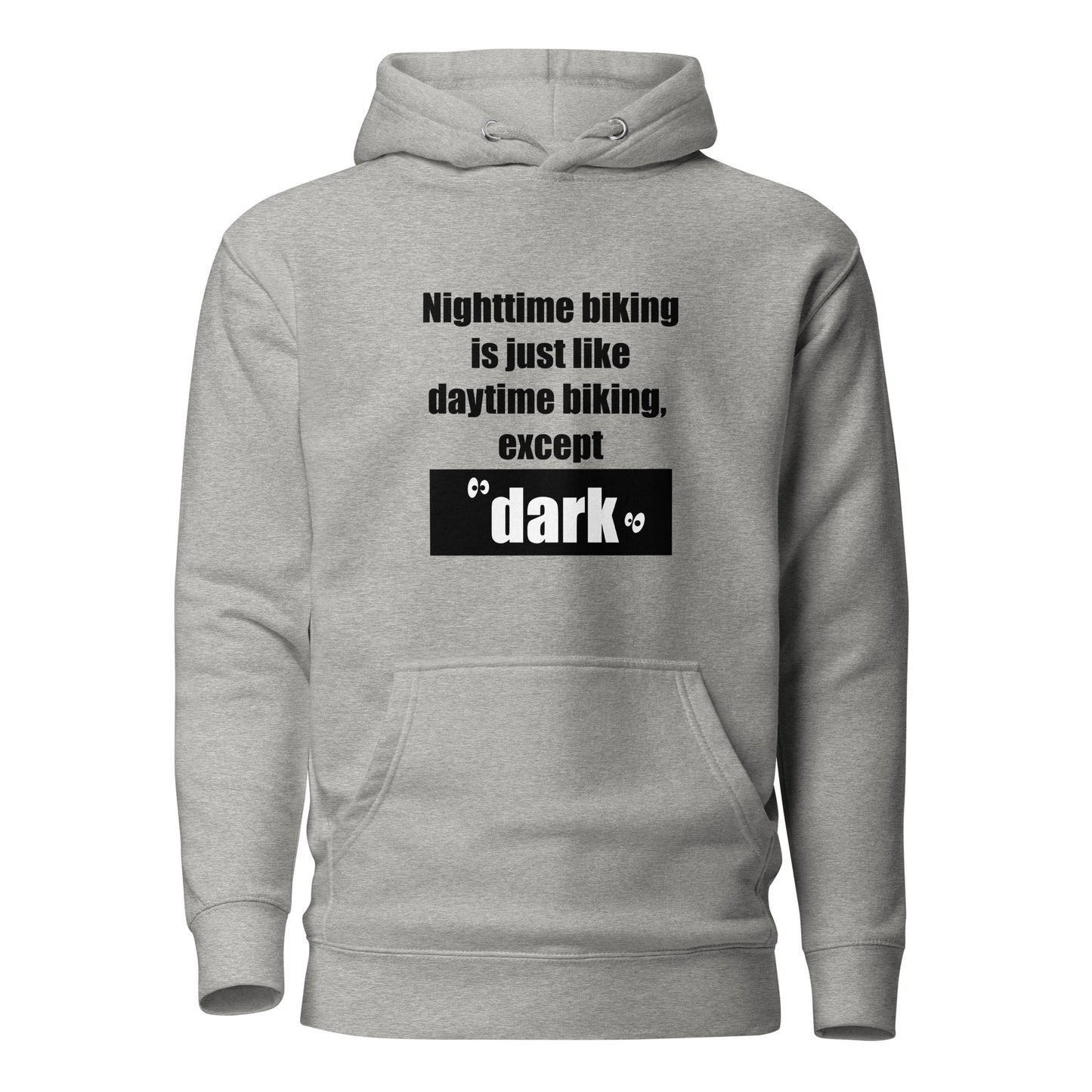 "Nighttime Biking" unisex hoodie