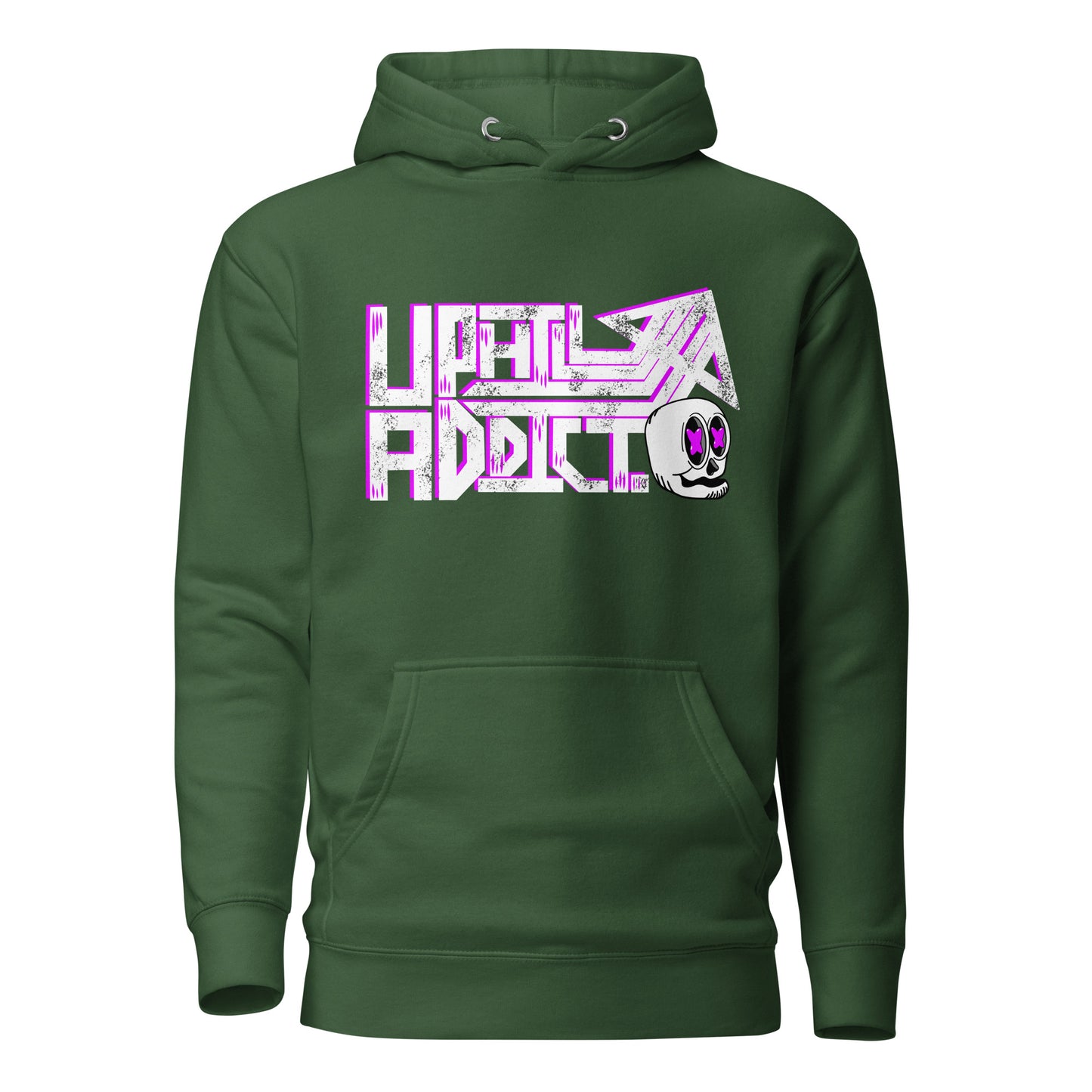 "Uphill Addict" unisex hoodie