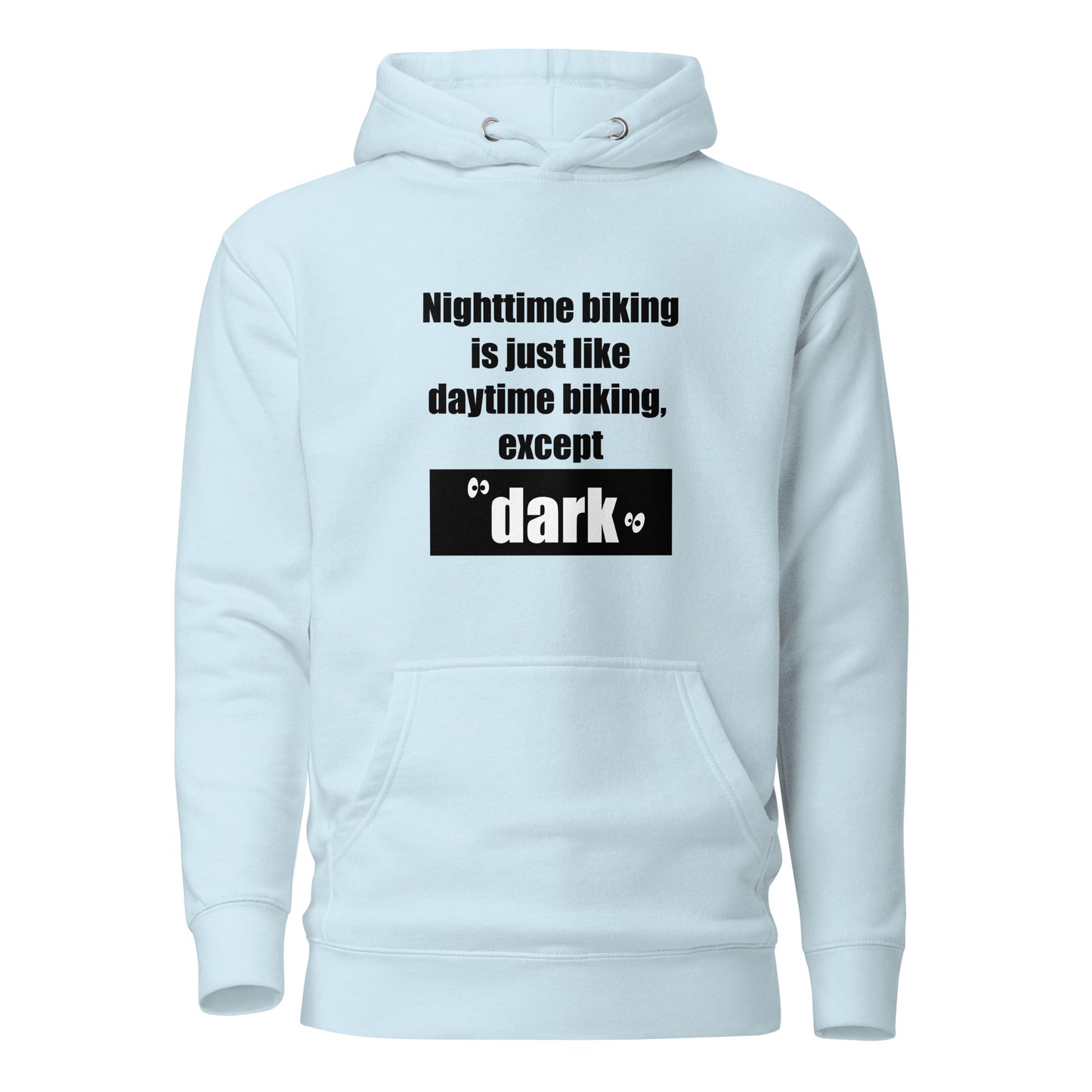 "Nighttime Biking" unisex hoodie