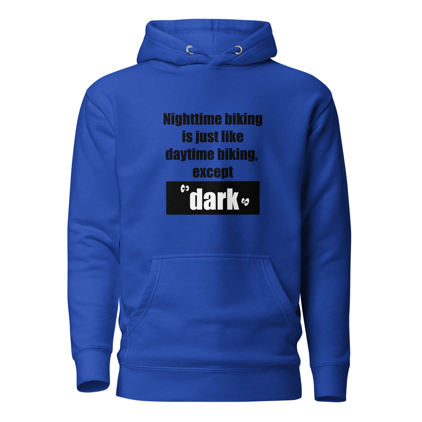 "Nighttime Biking" unisex hoodie