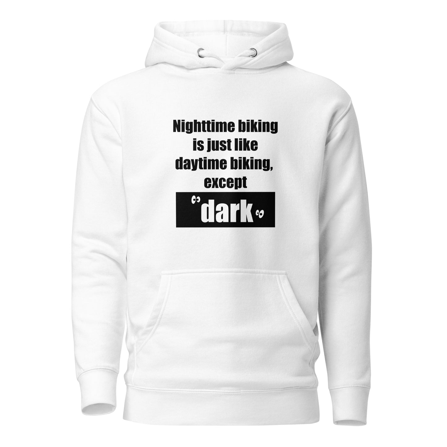 "Nighttime Biking" unisex hoodie