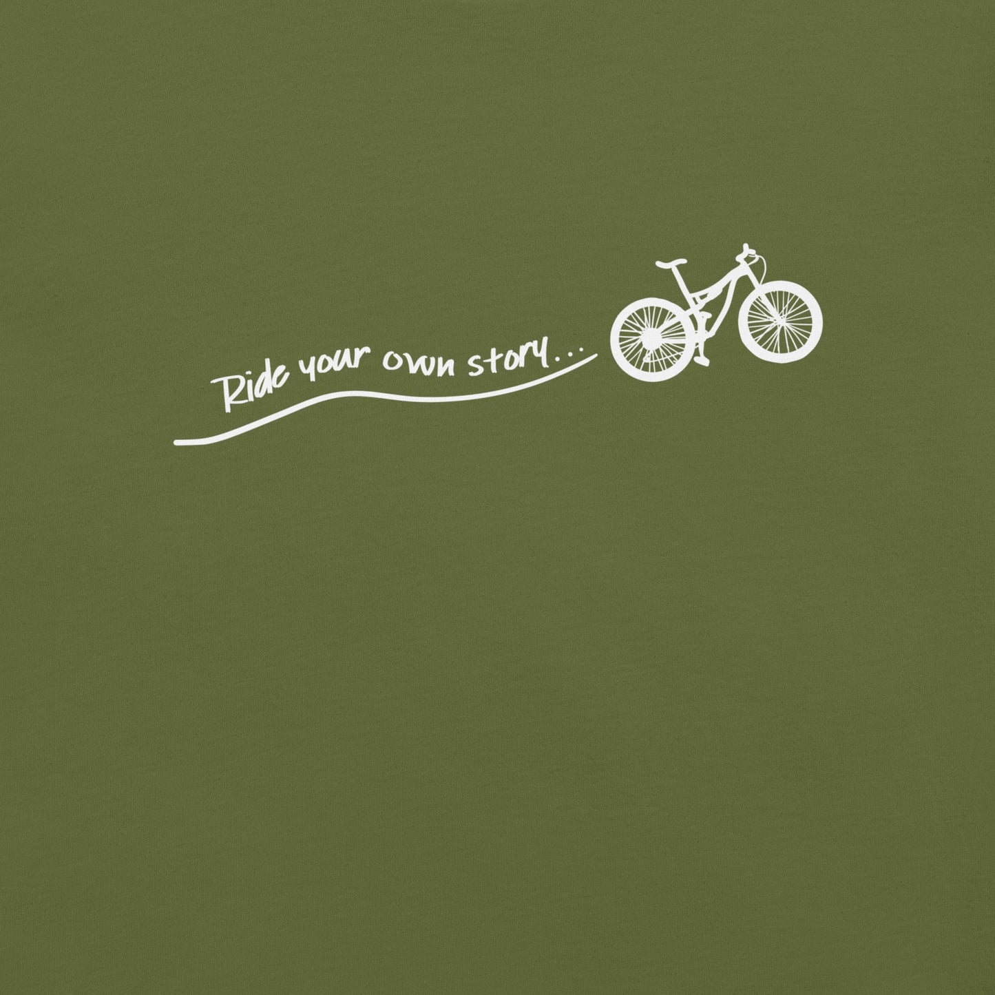 "Ride Your Own Story" unisex t-shirt