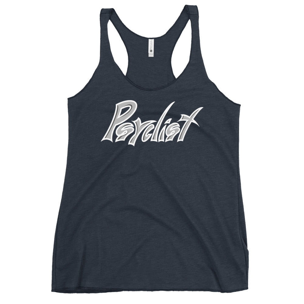 "Psyclist" women's racerback tank