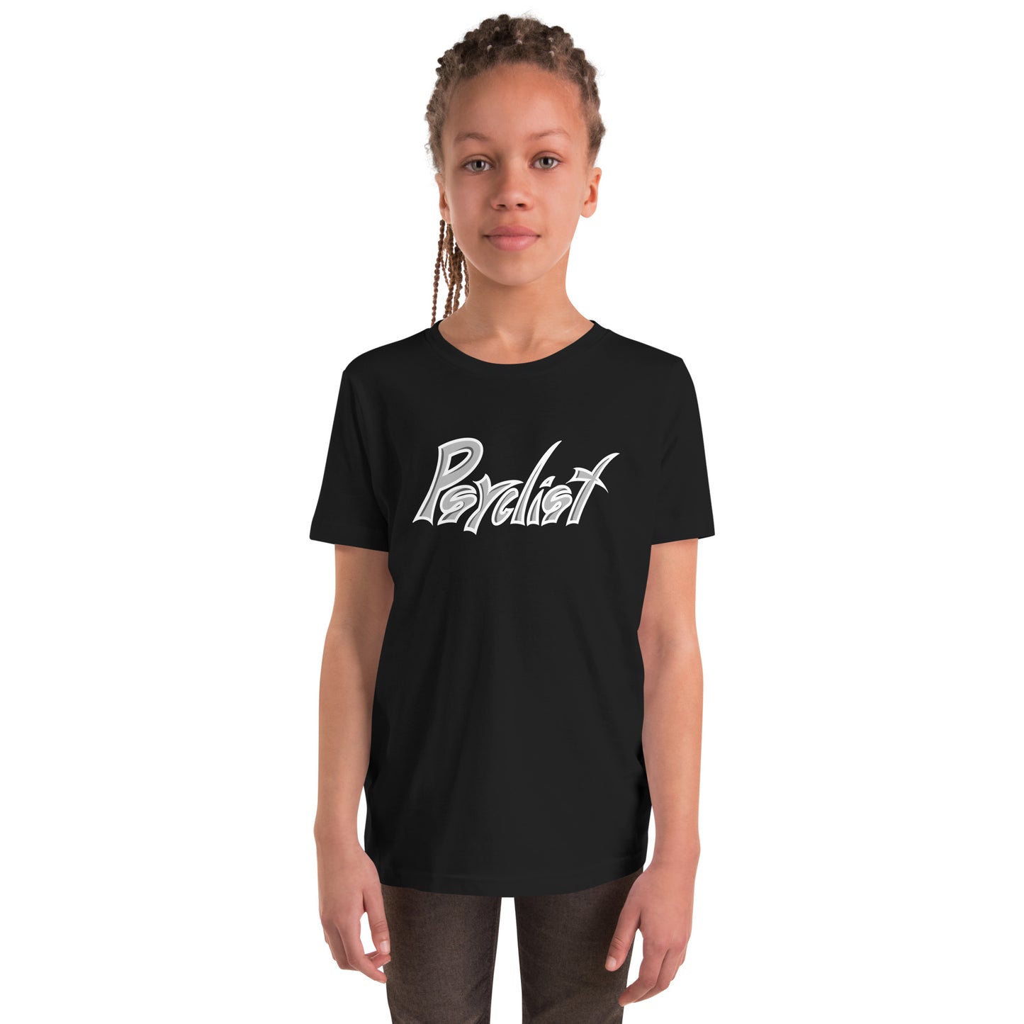 "Psyclist" youth short sleeve t-shirt